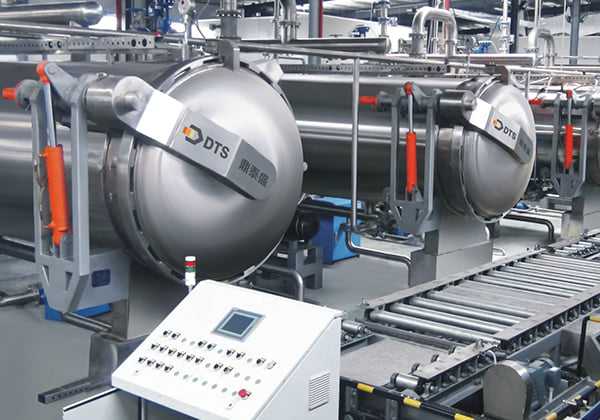 Manufacturing of DTS water cascade retort